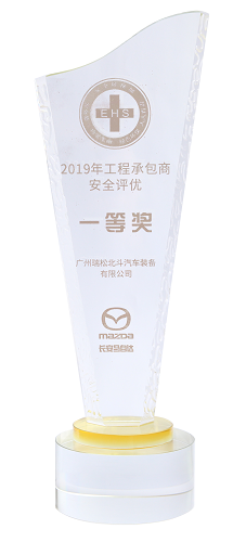 长安马自达工程承包商安全评优一等奖